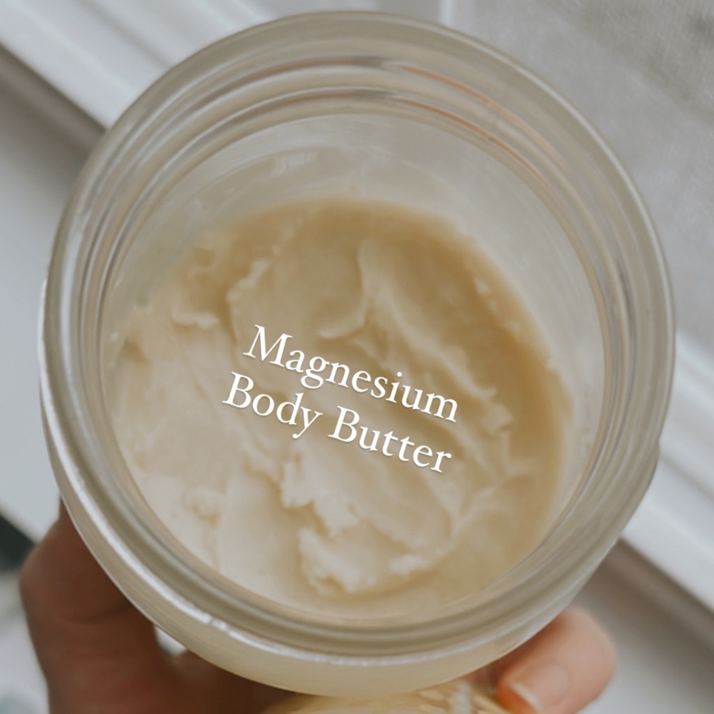 ✨Magnesium Body Butter✨for magnesium deficiencies‼️8oz Glass Jar - Picture 2 of 6